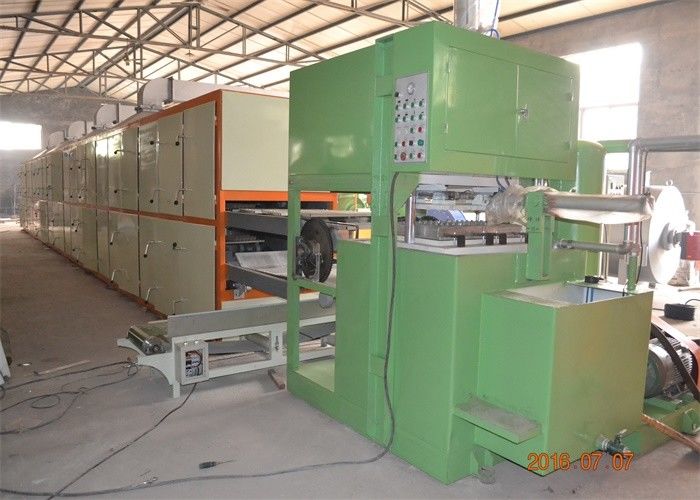 700pcs/hr آلة صناعة الورق الخضروات النوع المتبادل للعبوة البيض / عبوة الفاكهة