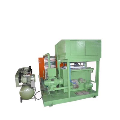 7.5KW آلة صناعة طبق بيض صغير مع قوالب تشكيل النحاس 7.5m * 2.5m * 2.2m