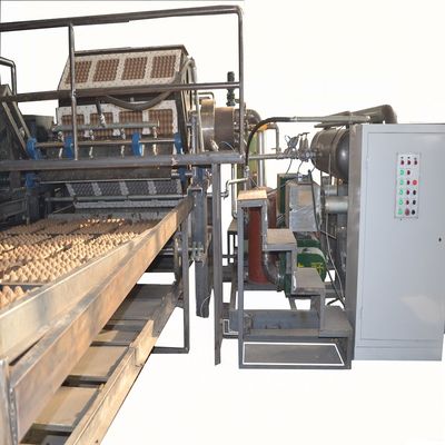 3000 قطعة / ساعة الورق المعاد تدويرها صندوق البيض صنع آلة الدوار النوع السرعة العالية